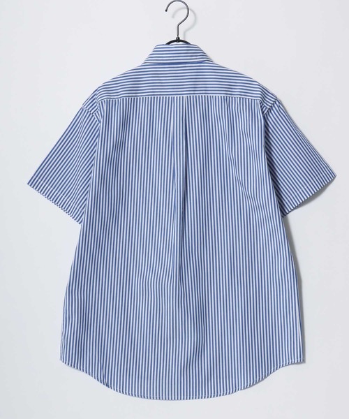 U.S. POLO ASSN.(ユーエスポロアッスン)の「U.S. POLO ASSN./ユーエスポロアッスン Broad Denim Shirt/レギュラーフィット ブロード デニム 無地 ストライプ チェック ロゴ ワンポイント刺繍 ボタンダウンシャツ/半袖シャツ/レディース メンズ(シャツ/ブラウス・メンズ・ブラック/ライトブルー/ブルー系その他2/ホワイト/インディゴブルー/ブルー系その他・M/L/LL)」の22枚目の写真
