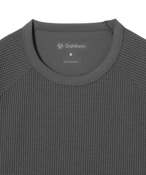 GOLDWIN（ゴールドウィン）の「WF Light L/S T-shirt GL45142（Tシャツ/カットソー・メンズ・ブラック/グレー・2/4）」の4枚目の写真