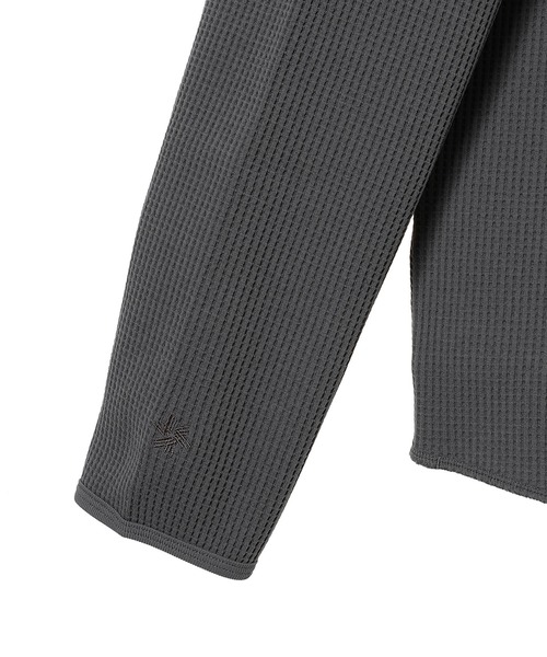 GOLDWIN（ゴールドウィン）の「WF Light L/S T-shirt GL45142（Tシャツ/カットソー・メンズ・ブラック/グレー・2/4）」の5枚目の写真