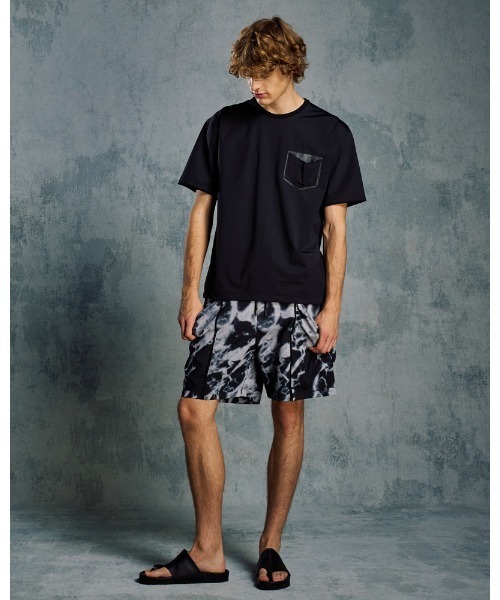 wjk（ダヴルジェイケイ）の「teck shorts（その他パンツ・メンズ・ブラック/ブラック×ホワイト/ネイビー・SMALL/MEDIUM/LARGE/X-LARGE）」の14枚目の写真