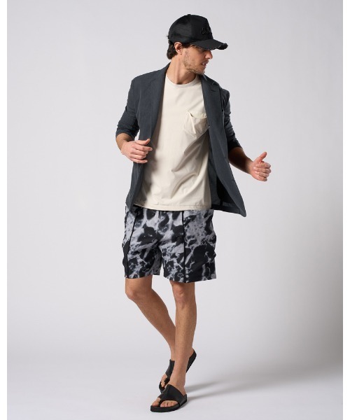 wjk（ダヴルジェイケイ）の「teck shorts（その他パンツ・メンズ・ブラック/ブラック×ホワイト/ネイビー・SMALL/MEDIUM/LARGE/X-LARGE）」の17枚目の写真