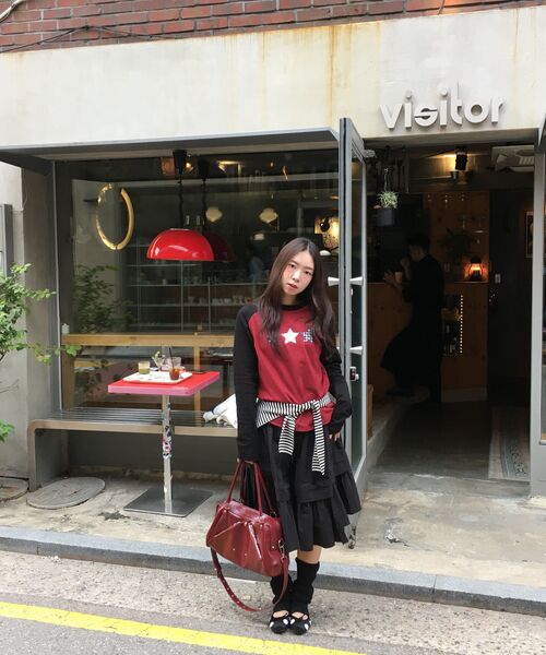 SUNBURNPROJECT（サンバーンプロジェクト）の「Faux Leather M.O.S Bag, BURGUNDY（メッセンジャーバッグ・レディース・その他・FREE）」の12枚目の写真