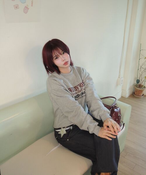 SUNBURNPROJECT（サンバーンプロジェクト）の「Faux Leather M.O.S Bag, BURGUNDY（メッセンジャーバッグ・レディース・その他・FREE）」の14枚目の写真