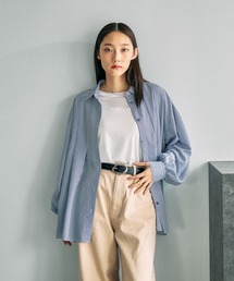 LEPSIM | サラキレタック長袖シャツ 633065(シャツ/ブラウス)