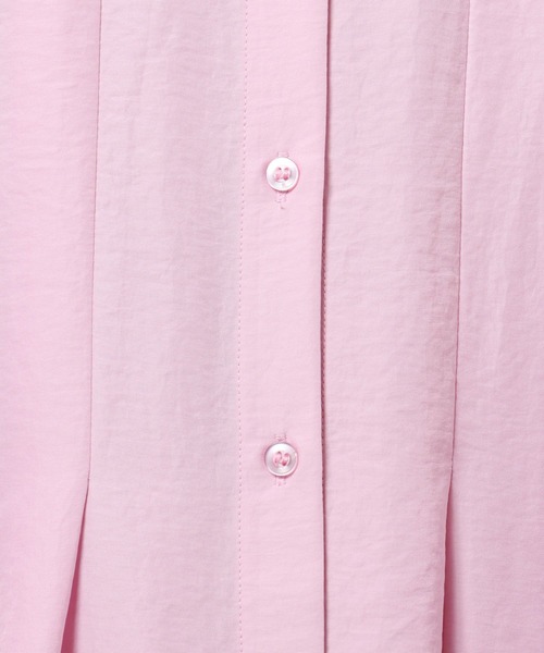 LEPSIM（レプシィム）の「サラキレタック長袖シャツ　633065（シャツ/ブラウス・レディース・ピンク/ブルー系その他/チャコールグレー/オフホワイト・FREE）」の11枚目の写真