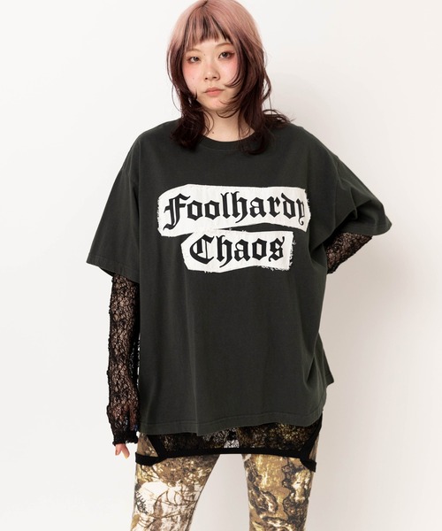 RNA(アールエヌエー)の「M2623 チュールメッシュタンクロンT(Tシャツ/カットソー・レディース・ベージュ/ブラック/ホワイト・MEDIUM)」の8枚目の写真