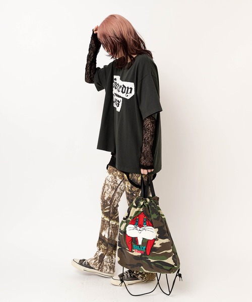 RNA(アールエヌエー)の「M2623 チュールメッシュタンクロンT(Tシャツ/カットソー・レディース・ベージュ/ブラック/ホワイト・MEDIUM)」の19枚目の写真