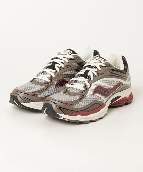 Saucony(サッカニー)の「サッカニー 【SAUCONY】 - スニーカー【PROGRID OMNI9 OG BROWN/RED OG S70739-6】(スニーカー・メンズ・ホワイト×カーキブラウン・27.5cm/27.0cm/26.5cm/28.0cm)」の1枚目の写真