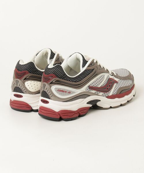 Saucony(サッカニー)の「サッカニー 【SAUCONY】 - スニーカー【PROGRID OMNI9 OG BROWN/RED OG S70739-6】(スニーカー・メンズ・ホワイト×カーキブラウン・27.5cm/27.0cm/26.5cm/28.0cm/26.0cm)」の2枚目の写真