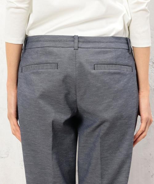 green label relaxing（グリーンレーベルリラクシング）の「◆CR SelfWash DRYOX STRT パンツ -J/S◆（その他パンツ・レディース・ナチュラル/コバルトブルー/ネイビー・34/40/42/44/36/38）」の9枚目の写真