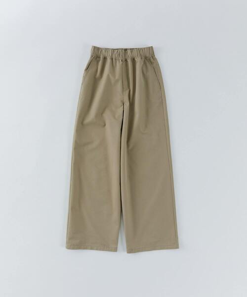 conges payes ADIEU TRISTESSE（コンジェ ペイエ アデュートリステス）の「【FAVE】ストレートパンツ（その他パンツ・レディース・ベージュ/ネイビー/インディゴブルー/レッド・M/L）」の2枚目の写真