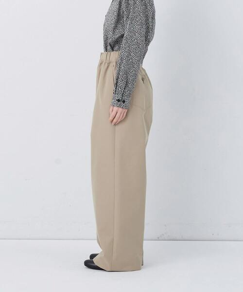 conges payes ADIEU TRISTESSE（コンジェ ペイエ アデュートリステス）の「【FAVE】ストレートパンツ（その他パンツ・レディース・ベージュ/ネイビー/インディゴブルー/レッド・M/L）」の11枚目の写真