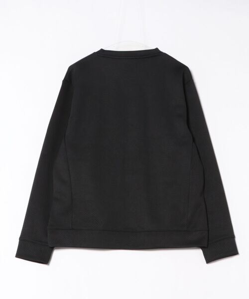 m.f.editorial(エムエフエディトリアル)の「【ストレッチ トレーナー】m.f.エディトリアル メンズ ふくれジャガード クルー プルオーバー(スウェット・メンズ・ホワイト/ブラック/グレー系その他2・X-LARGE/MEDIUM/LARGE)」の4枚目の写真