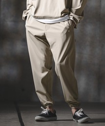 GLIMCLAP（グリムクラップ）の「mp14559-Airy Smooth Fabric Relaxed Fit Joggers ジョガーパンツ(201-029-gls-cg)（その他パンツ）」