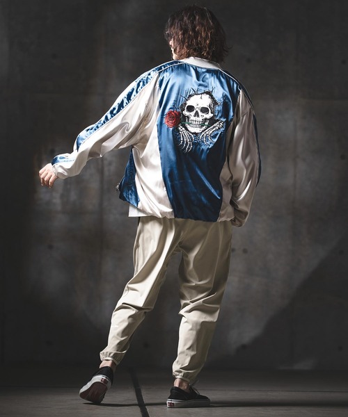 GLIMCLAP（グリムクラップ）の「mp14559-Airy Smooth Fabric Relaxed Fit Joggers ジョガーパンツ(201-029-gls-cg)（その他パンツ・メンズ・ブラック/ベージュ/チャコール・L/M/S）」の5枚目の写真