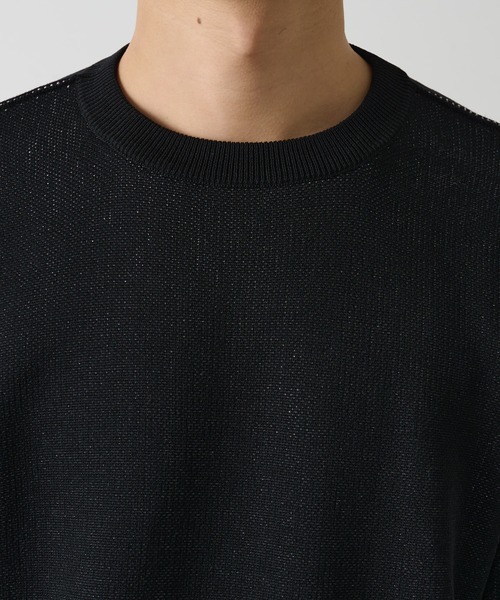 COLONY 2139（コロニートゥーワンスリーナイン）の「配色アウトリンキングニットプルオーバー（ニット/セーター・メンズ・オレンジ/ブラック/グレー・MEDIUM/LARGE）」の12枚目の写真