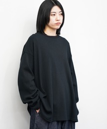 HARVESTY / ハーベスティー JUMBO WAFFLE L/S TEE ジャンボ ワッフル ロングスリーブTシャツ