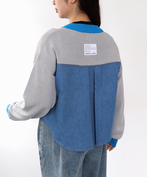 Cepica(セピカ)の「MARECHAL TERRE / マルシャルテル】ニットコンビネーションカーディガン(カーディガン/ボレロ・レディース・アイボリー/グレー・FREE)」の16枚目の写真