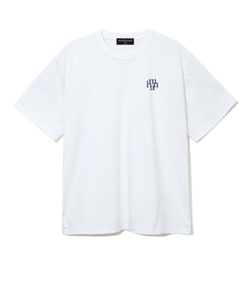 muahmuah（ムーアムーア）の「レタリングロゴ半袖Tシャツ[2色]（Tシャツ/カットソー・レディース・ホワイト/ブラック・FREE）」の8枚目の写真