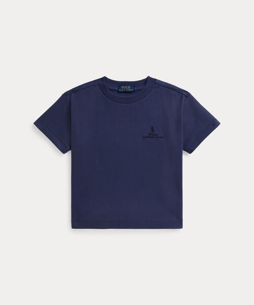 POLO RALPH LAUREN CHILDRENSWEAR(ポロ ラルフ ローレン チルドレンズウェア)の「ビッグ フィット コットン ジャージー Tシャツ(Tシャツ/カットソー・キッズ・ネイビー系1・3/6/4/7)」の4枚目の写真
