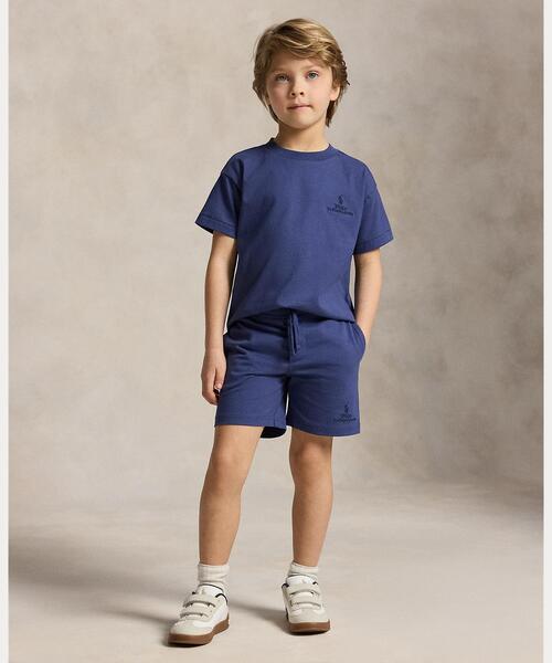 POLO RALPH LAUREN CHILDRENSWEAR(ポロ ラルフ ローレン チルドレンズウェア)の「ビッグ フィット コットン ジャージー Tシャツ(Tシャツ/カットソー・キッズ・ネイビー系1・3/6/4/7)」の6枚目の写真