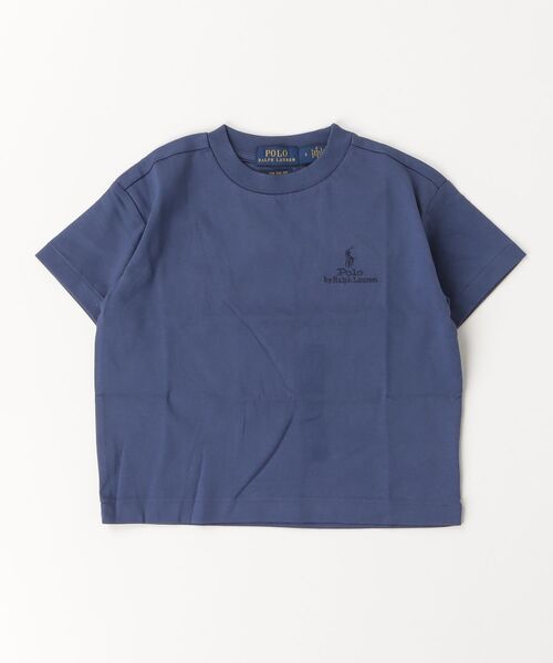 POLO RALPH LAUREN CHILDRENSWEAR(ポロ ラルフ ローレン チルドレンズウェア)の「ビッグ フィット コットン ジャージー Tシャツ(Tシャツ/カットソー・キッズ・ネイビー系1・3/6/4/7)」の2枚目の写真