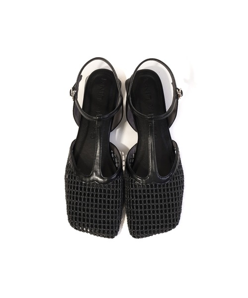 Daniella&GEMMA(ダニエラアンドジェマ)の「Tストラップメッシュサンダル(サンダル・レディース・ブラック/ベージュ・40/39/38/37/36)」の15枚目の写真