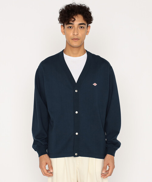 DANTON(ダントン)の「Men's Cotton Terry V-neck Cardigan(その他トップス・メンズ・チャコール/グレー/アイボリー/ダークグリーン/ネイビー・44/42/40)」の5枚目の写真