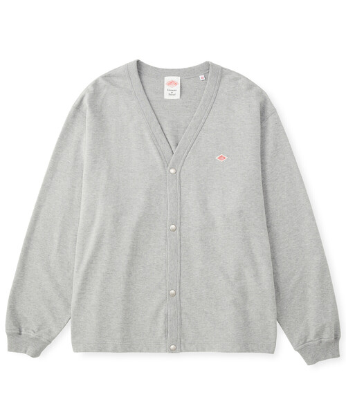 DANTON(ダントン)の「Men's Cotton Terry V-neck Cardigan(その他トップス・メンズ・チャコール/グレー/アイボリー・44/42/40)」の3枚目の写真