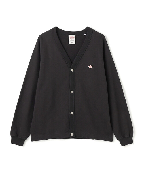 DANTON(ダントン)の「Men's Cotton Terry V-neck Cardigan(その他トップス・メンズ・チャコール/グレー/アイボリー・44/42/40)」の1枚目の写真