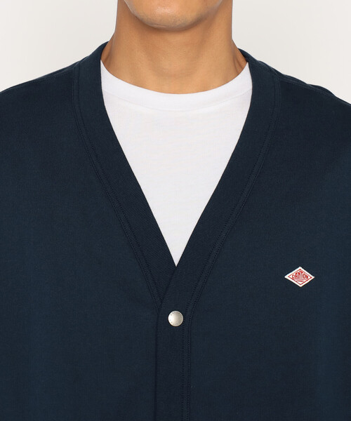 DANTON(ダントン)の「Men's Cotton Terry V-neck Cardigan(その他トップス・メンズ・チャコール/グレー/アイボリー/ダークグリーン/ネイビー・44/42/40)」の11枚目の写真