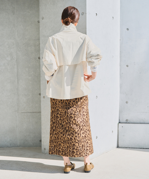 IENA（イエナ）の「ウォッシャブルライトスタンドブルゾン（その他アウター・レディース・アイボリー/チャコールグレー・FREE）」の18枚目の写真