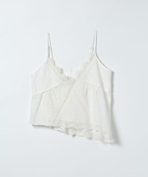 JEANASIS | パッチワークアシメレースキャミ/656733(キャミソール)