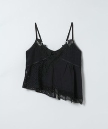 JEANASIS | パッチワークアシメレースキャミ/656733(キャミソール)