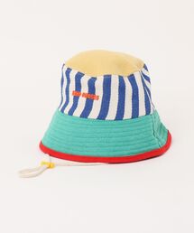 BOBO CHOSES(�{�{�V���[�Y)��Striped bucket hat�y�L�b�Y�z(�n�b�g)