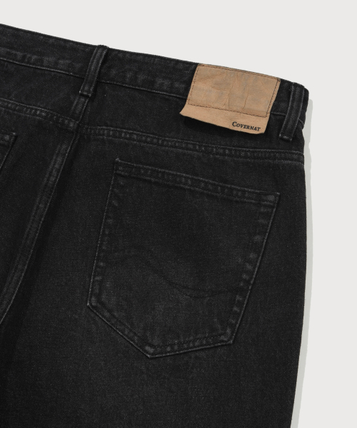 COVERNAT(カバーナット)の「リングサ レギュラーデニムパンツ ブラック(デニムパンツ・メンズ・その他・SMALL/MEDIUM/LARGE/X-LARGE/XX-LARGE/X-SMALL)」の7枚目の写真