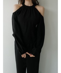 frill maxi jumpsuit（つなぎ/オールインワン）｜celon（セロン）の