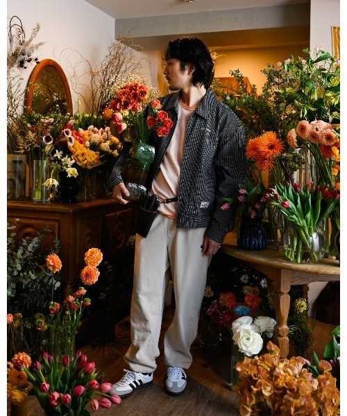 #Re:room(リルーム)の「フラワーワッペンウォッシュドスウェットパンツ(スウェットパンツ・メンズ・ベージュ/ブラック/ブルー・SMALL/MEDIUM)」の17枚目の写真