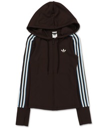 SPINNS（スピンズ）の「【adidas/アディダス】タイトジップパーカー/ピタ見え/セットアップ対応（パーカー）」