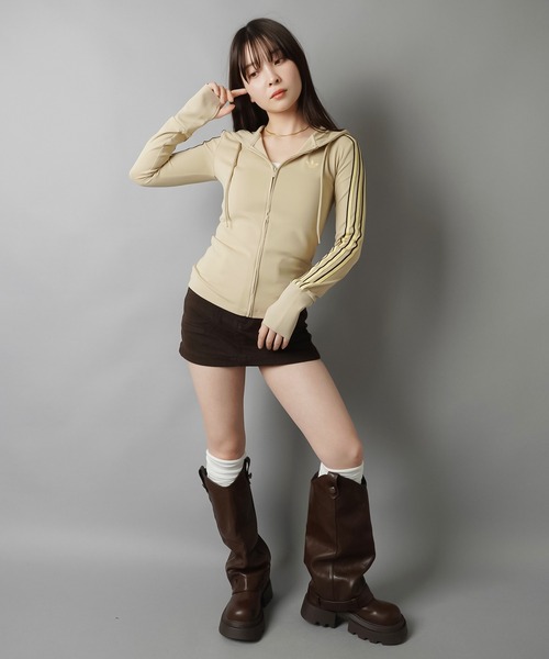 adidas（アディダス）の「【adidas/アディダス】タイトジップパーカー