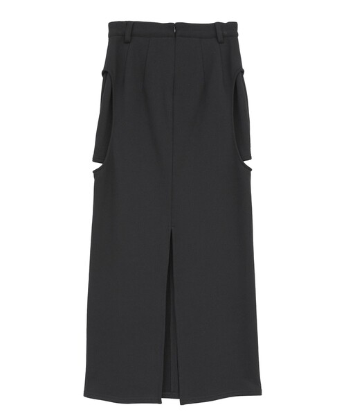 CLANE（クラネ）の「【CLANE/クラネ】CIRCLE CUT SWEAT SKIRT/サークルカットスウェットスカート（スカート・レディース・グレー/ブラック・0/1）」の14枚目の写真