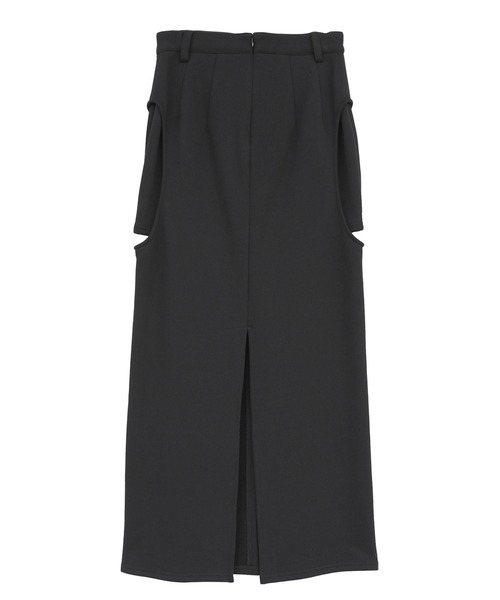 CLANE（クラネ）の「【CLANE/クラネ】CIRCLE CUT SWEAT SKIRT/サークルカットスウェットスカート（スカート・レディース・グレー/ブラック・0/1）」の9枚目の写真