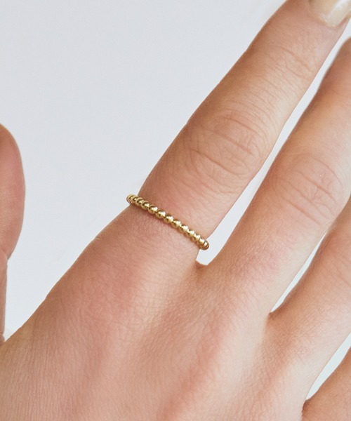 TEN.（テン）の「【新作】18KGP パスリング (1~7号)（リング・レディース・ゴールド・#1/#3/#5/#7）」の5枚目の写真