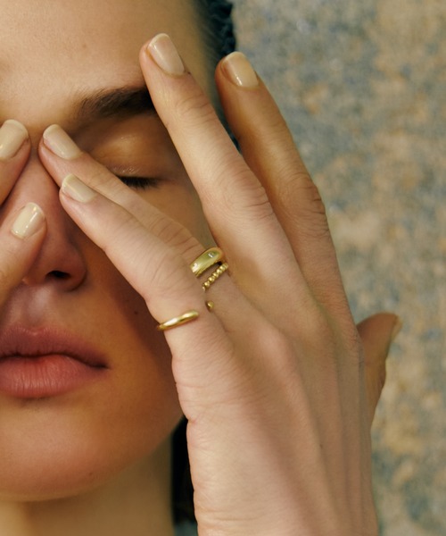 TEN.（テン）の「【新作】18KGP パスリング (1~7号)（リング・レディース・ゴールド・#1/#3/#5/#7）」の3枚目の写真