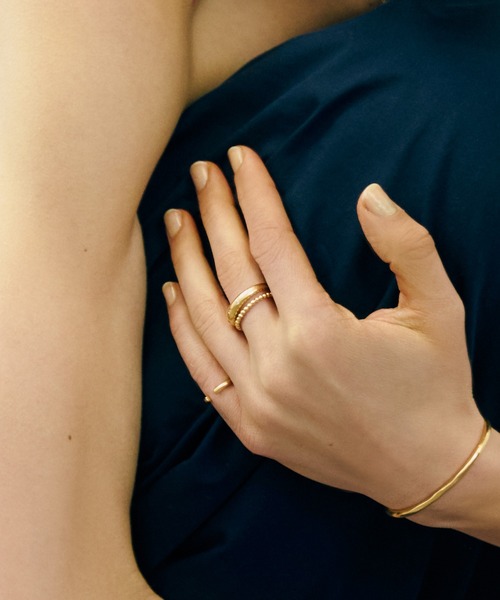 TEN.（テン）の「【新作】18KGP パスリング (1~7号)（リング・レディース・ゴールド・#1/#3/#5/#7）」の6枚目の写真