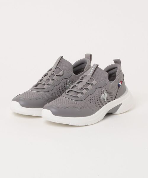 le coq sportif(ルコックスポルティフ)の「LE COQ ルコックスポルティフ LCS LORRAINE LM LCS ロレーヌ LM LU6SSN07LB ABC-MART限定 *GYSL(スニーカー・レディース・グレー・25.0cm/24.5cm/24.0cm/23.5cm/23.0cm/22.5cm)」の1枚目の写真