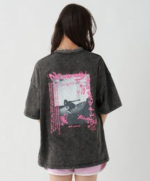 repipi armario（レピピ アルマリオ）の「AcidWashルーズTシャツ（Tシャツ/カットソー）」