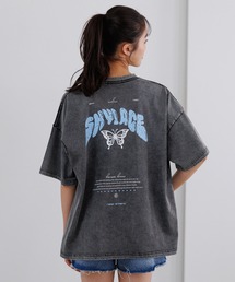 repipi armario（レピピ アルマリオ）の「AcidWashルーズTシャツ（Tシャツ/カットソー）」