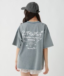 repipi armario（レピピ アルマリオ）の「AcidWashルーズTシャツ（Tシャツ/カットソー）」