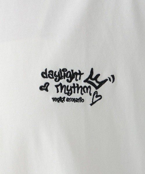 repipi armario(レピピ アルマリオ)の「AcidWashルーズTシャツ(Tシャツ/カットソー・キッズ・パープル/ホワイト系4/ブラック系2/ブルー/ホワイト系1/ブラック系5/ブラック系6・SMALL/MEDIUM/LARGE)」の18枚目の写真